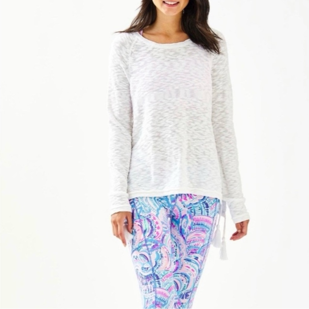 Lily Pulitzer Jody Sweater, size S, Resort White